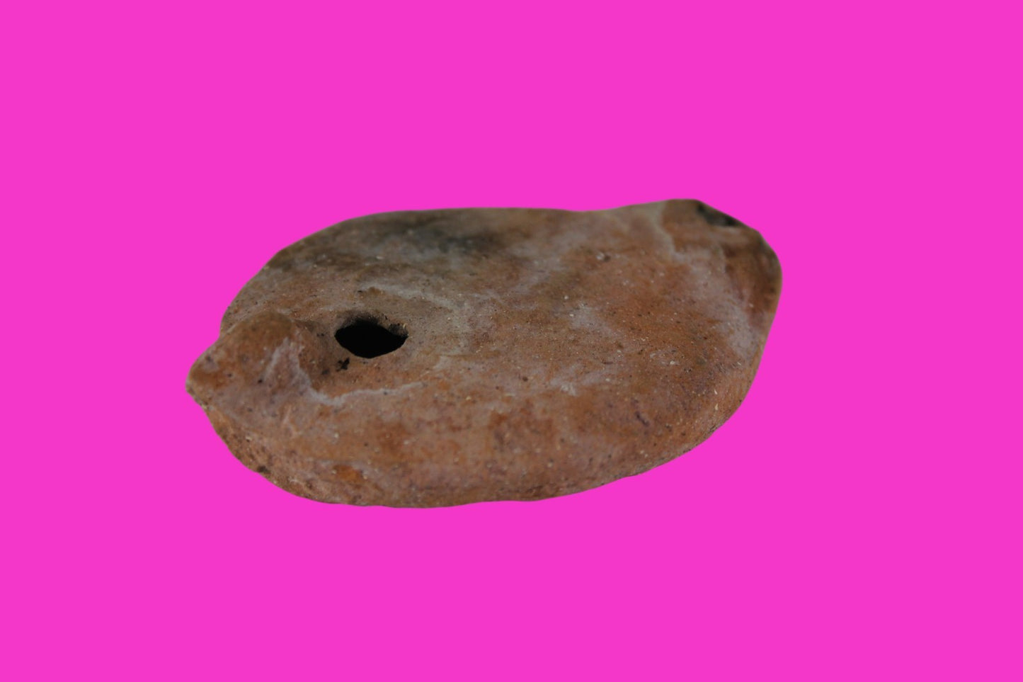 Ancient Holy Land Oil Lamp Artifact Jesus Christ Homeland 100BC-200AD COA 46