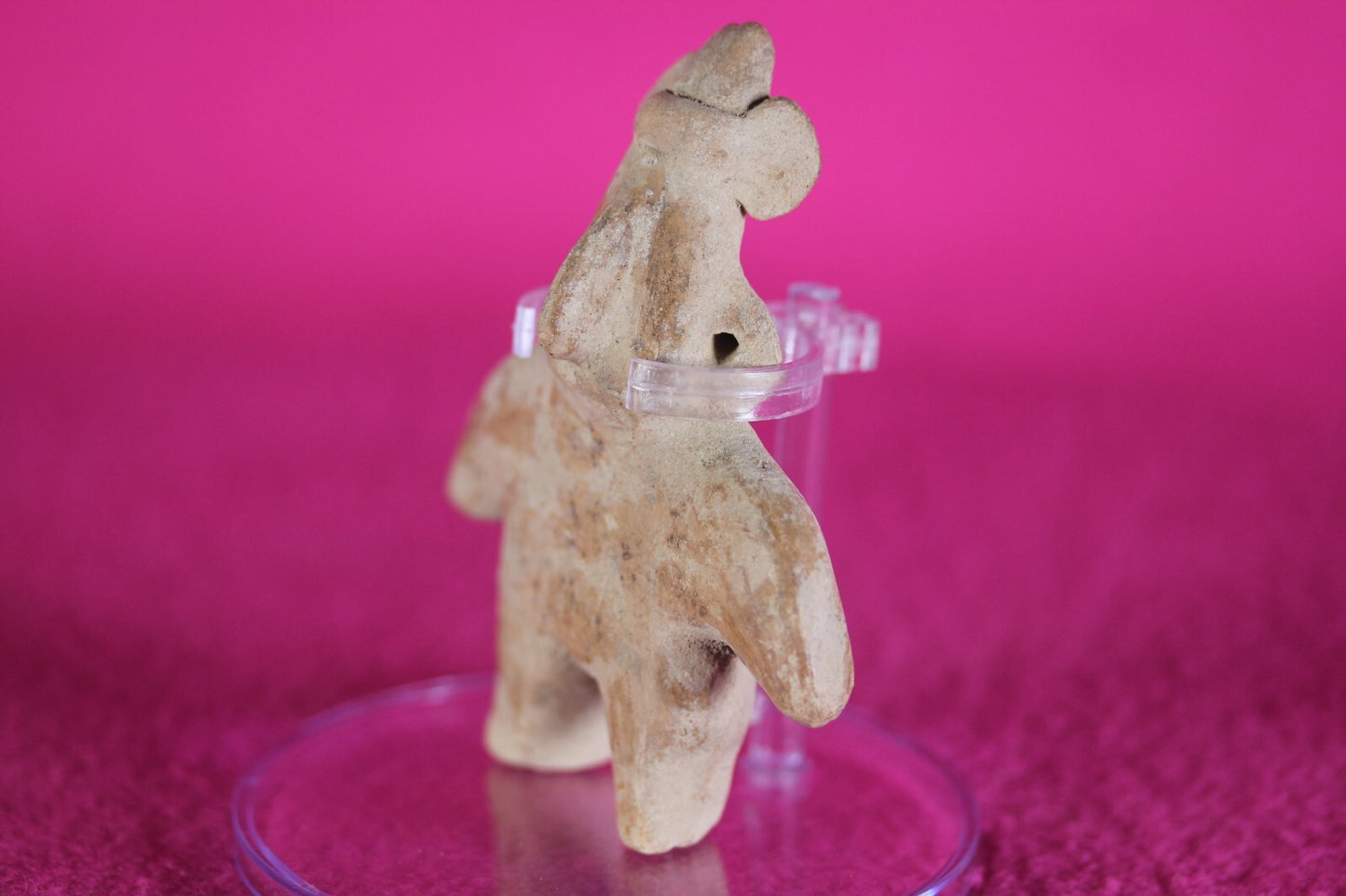 Authentic Pre Columbian Artifact Tomb Figure Colima Ex Arte Primitivo COA T94