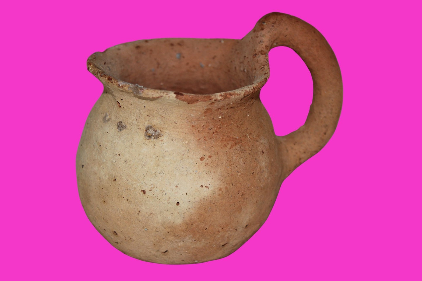 Time Of Abraham Holy Land Artifact Ancient 4000 Year Old Cup 2000 BC COA 25