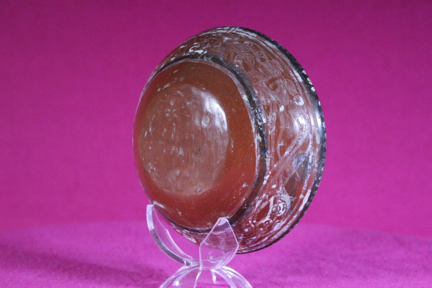Authentic Pre Columbian Artifact Aztec Small Bowl 1000-1450 AD Mexico COA J94