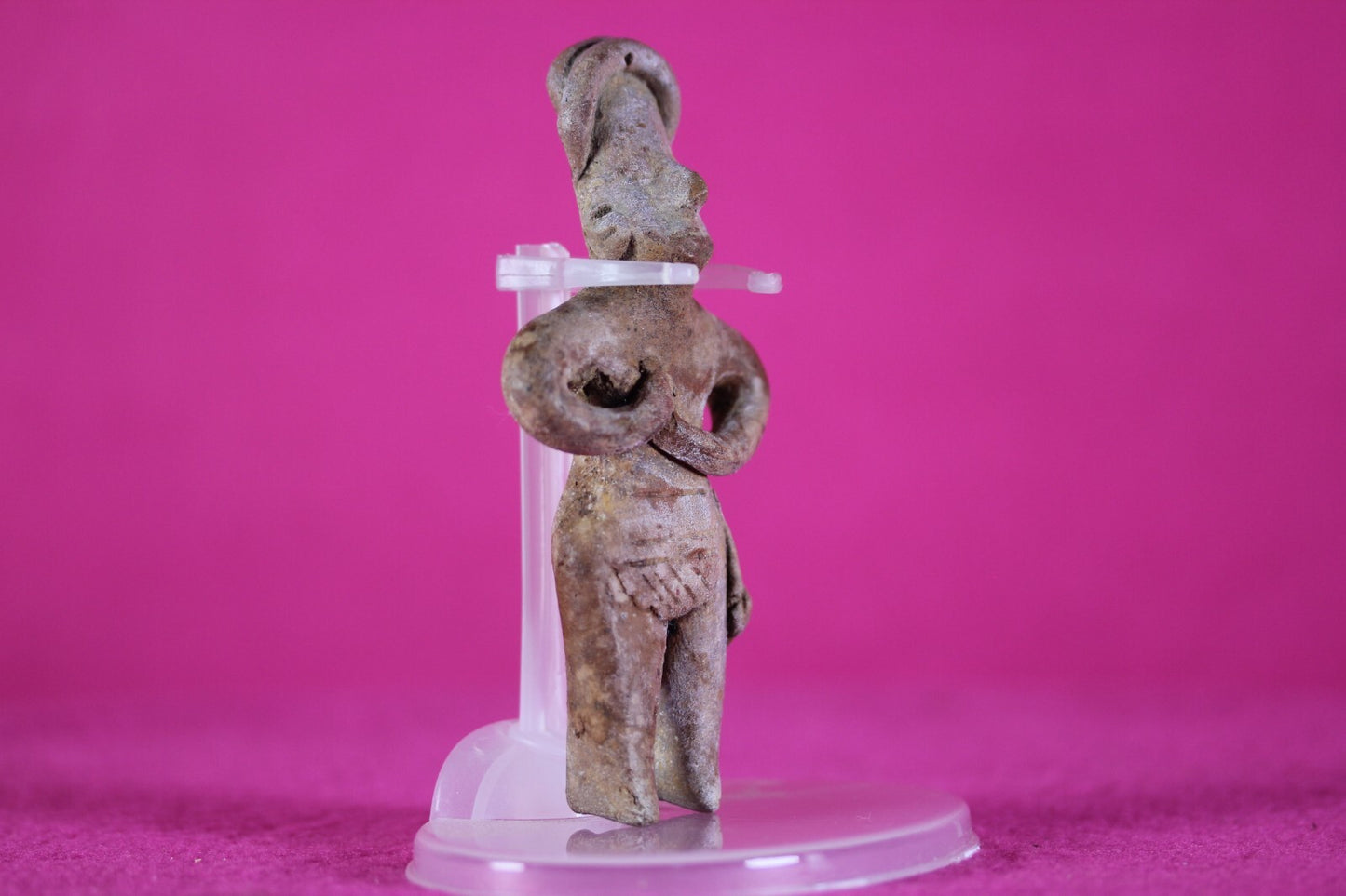 Pre Columbian Artifact Colima Figure Mexico 300BC-300AD ex Primitivo COA J54