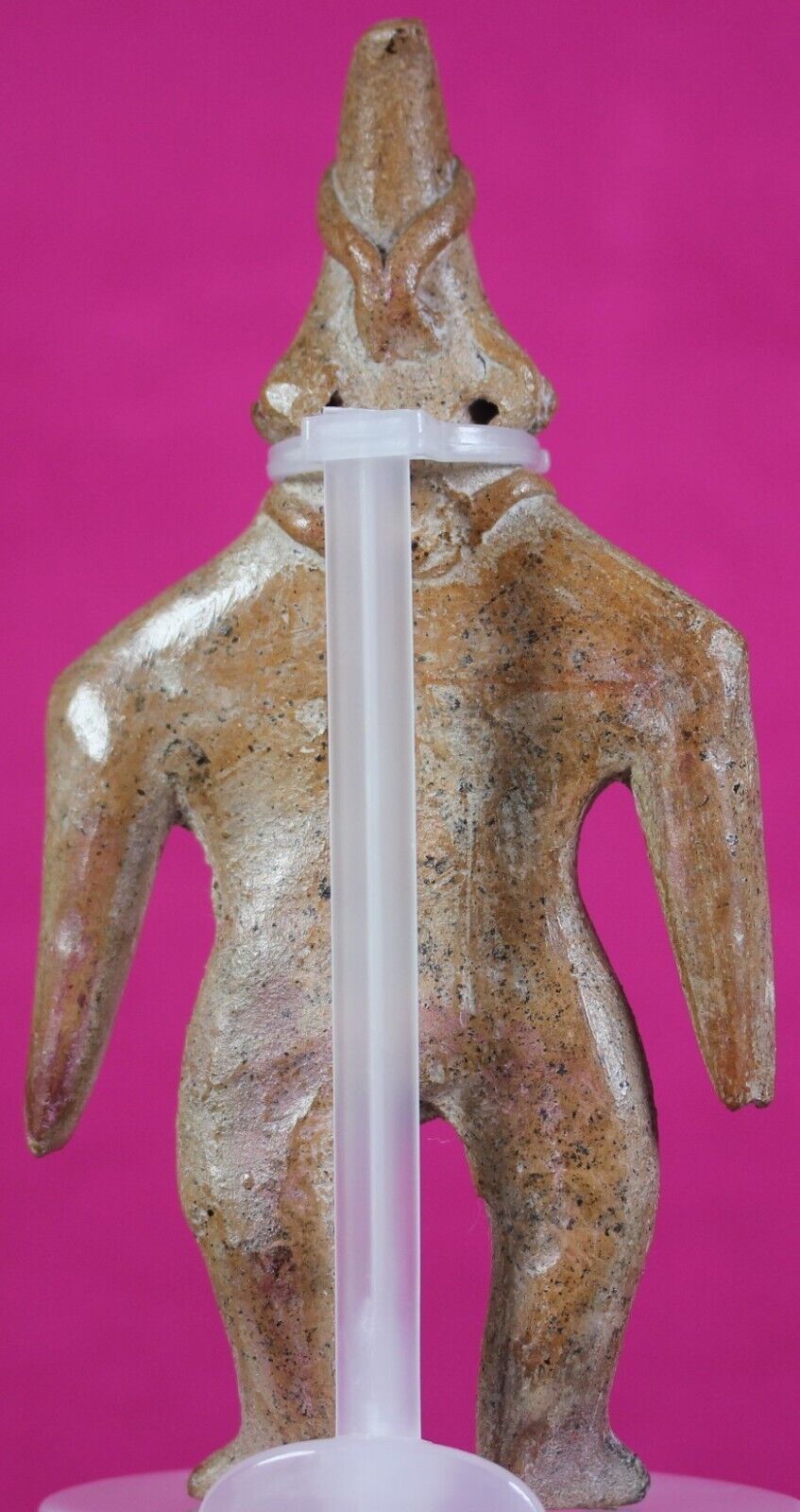 Authentic Pre Columbian Artifact Tomb Figure Colima Mexico 300BC-300AD COA J