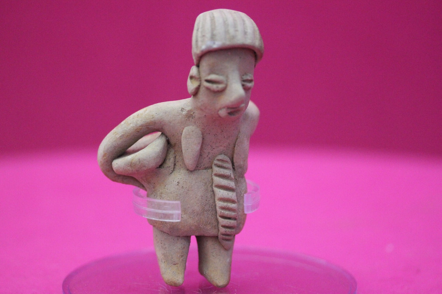 Pre Columbian Artifact Authentic Rare Grandma Tomb Figure Colima Mexico COA 147