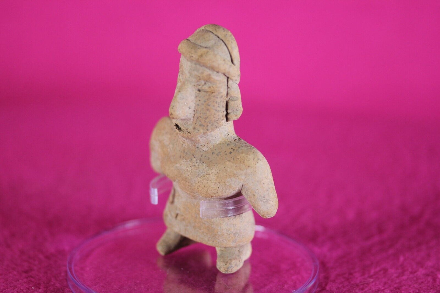 Authentic Pre Columbian Artifact Tomb Figure Colima Ex Arte Primitivo COA T92