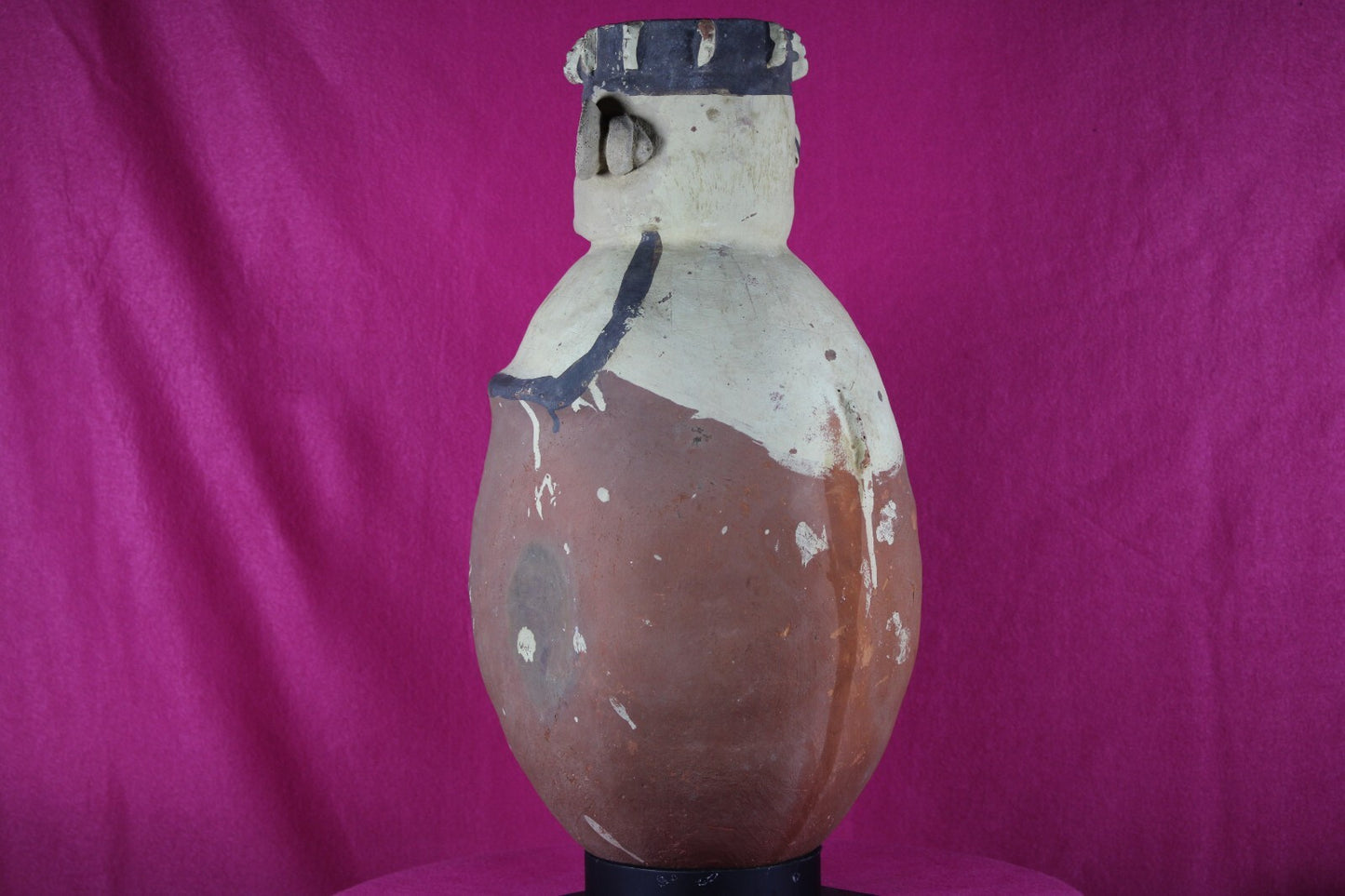 Authentic Pre Columbian Artifact 18 Inch Chancay Man Ex Arte Primitivo COA T106