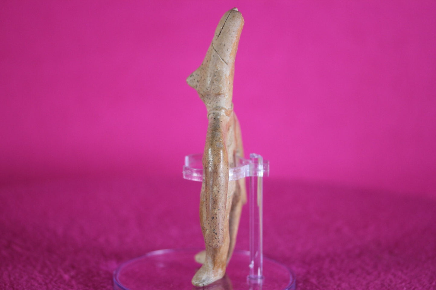 Authentic Pre Columbian Artifact Archaic Tomb Figure Colima Mexico COA T90