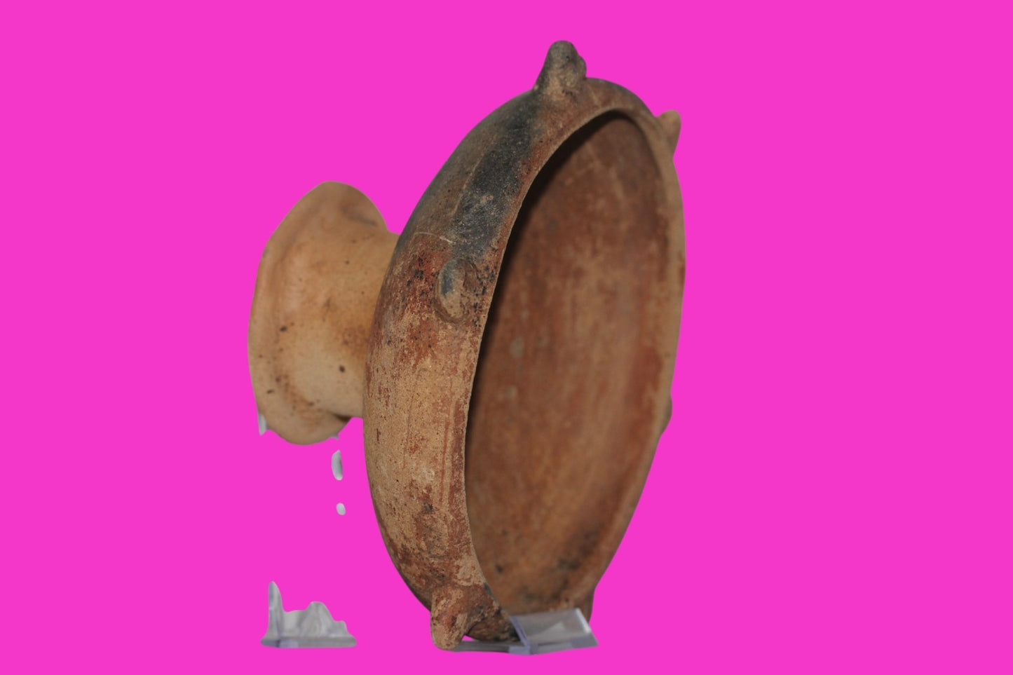 Pre Columbian Authentic Artifact Pedestal Bowl Nicoya Costa Rica 500 AD COA J45
