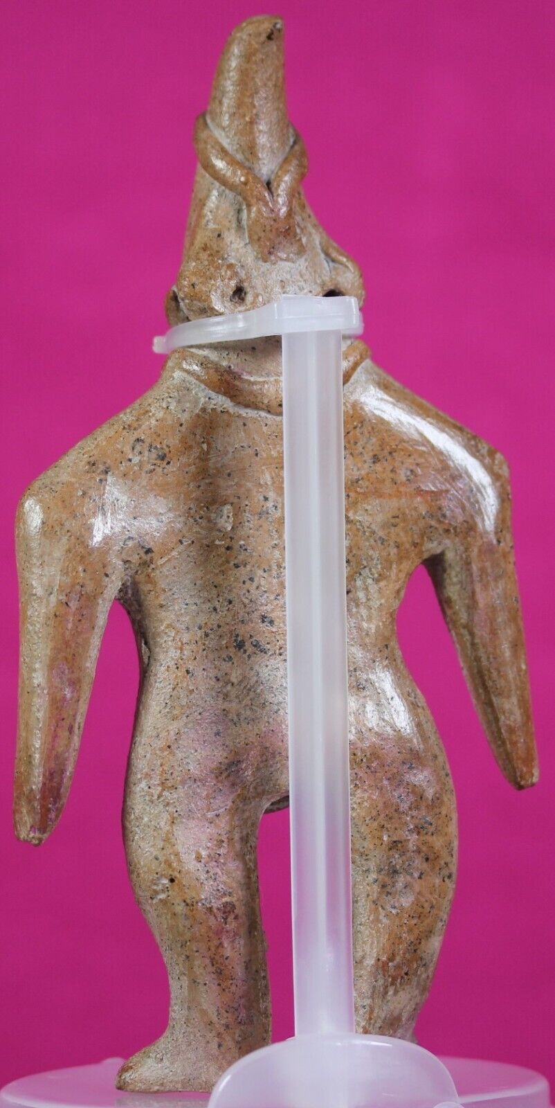 Authentic Pre Columbian Artifact Tomb Figure Colima Mexico 300BC-300AD COA J