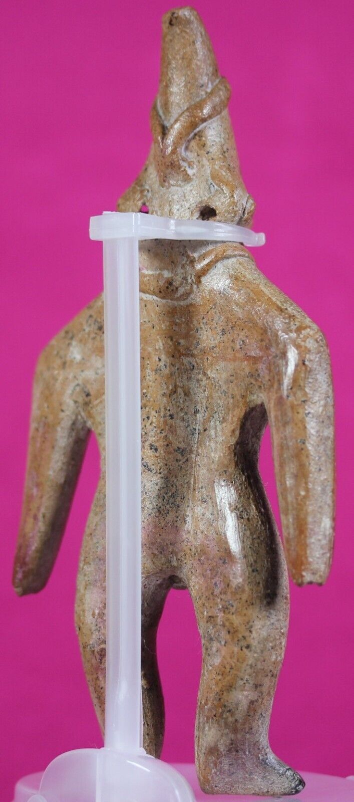 Authentic Pre Columbian Artifact Tomb Figure Colima Mexico 300BC-300AD COA J