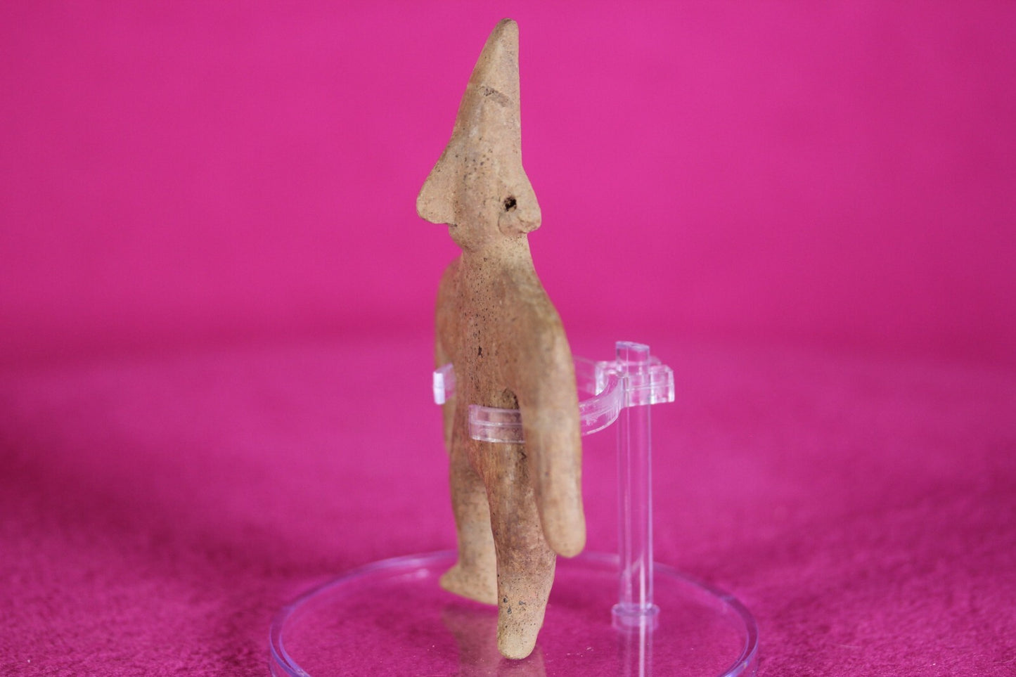 Authentic Pre Columbian Artifact Archaic Tomb Figure Colima Mexico 200BC COA T14