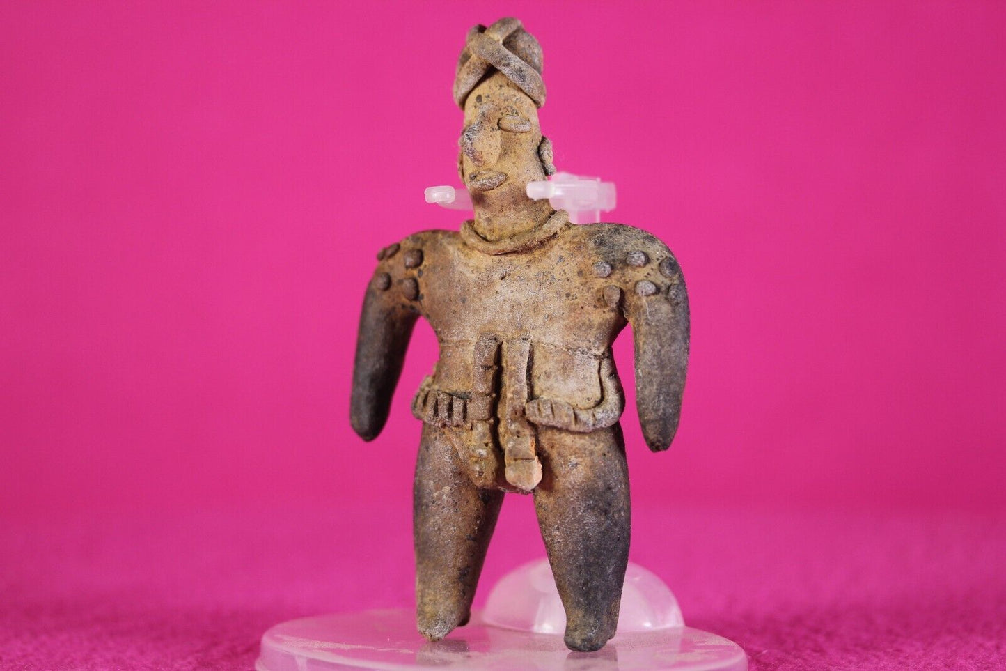 Pre Columbian Artifact Colima Figure Mexico 300BC-300AD ex Primitivo COA J51