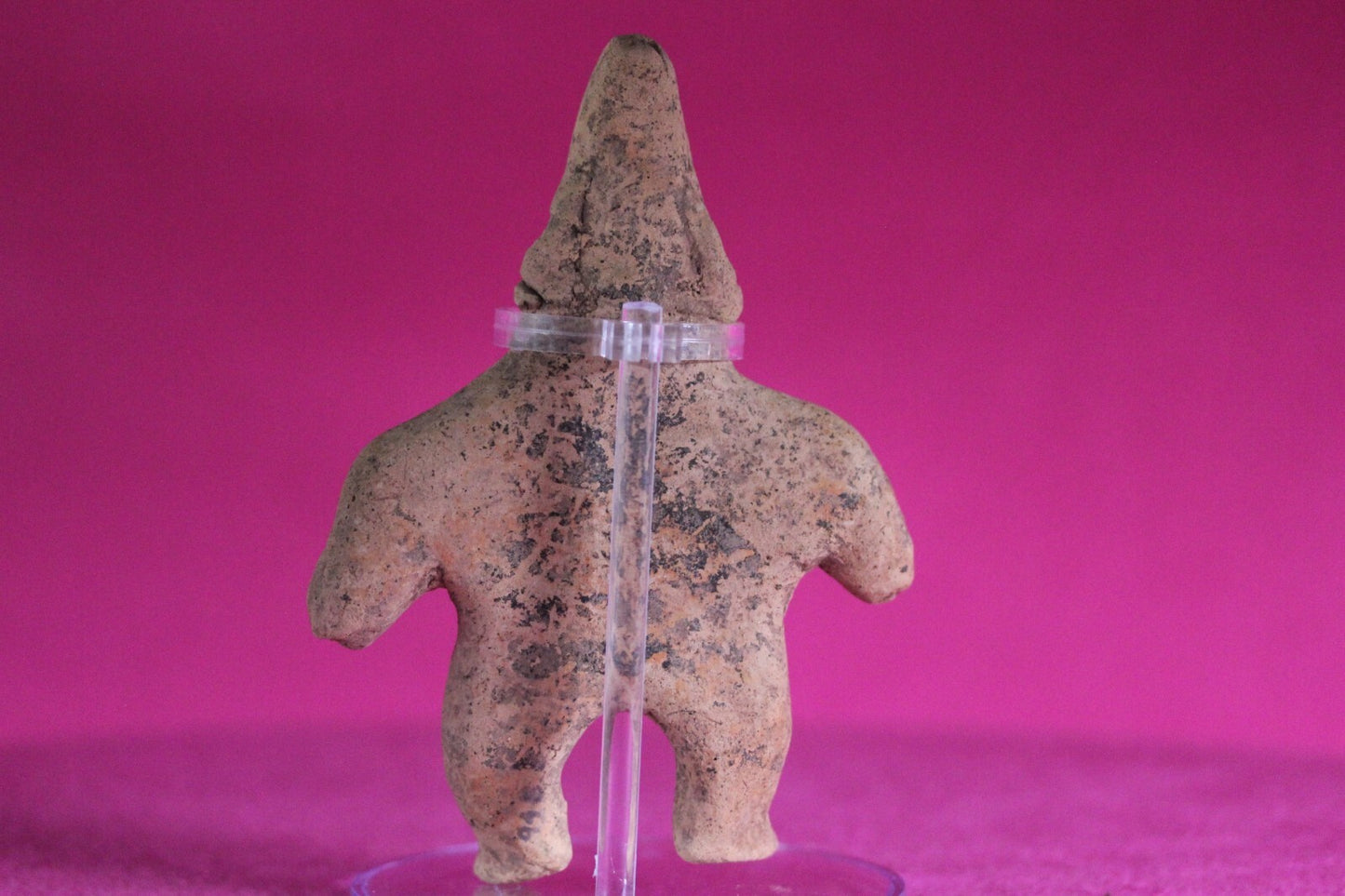 Authentic Pre Columbian Artifact Dwarf Tomb Figure Colima Mexico COA T87