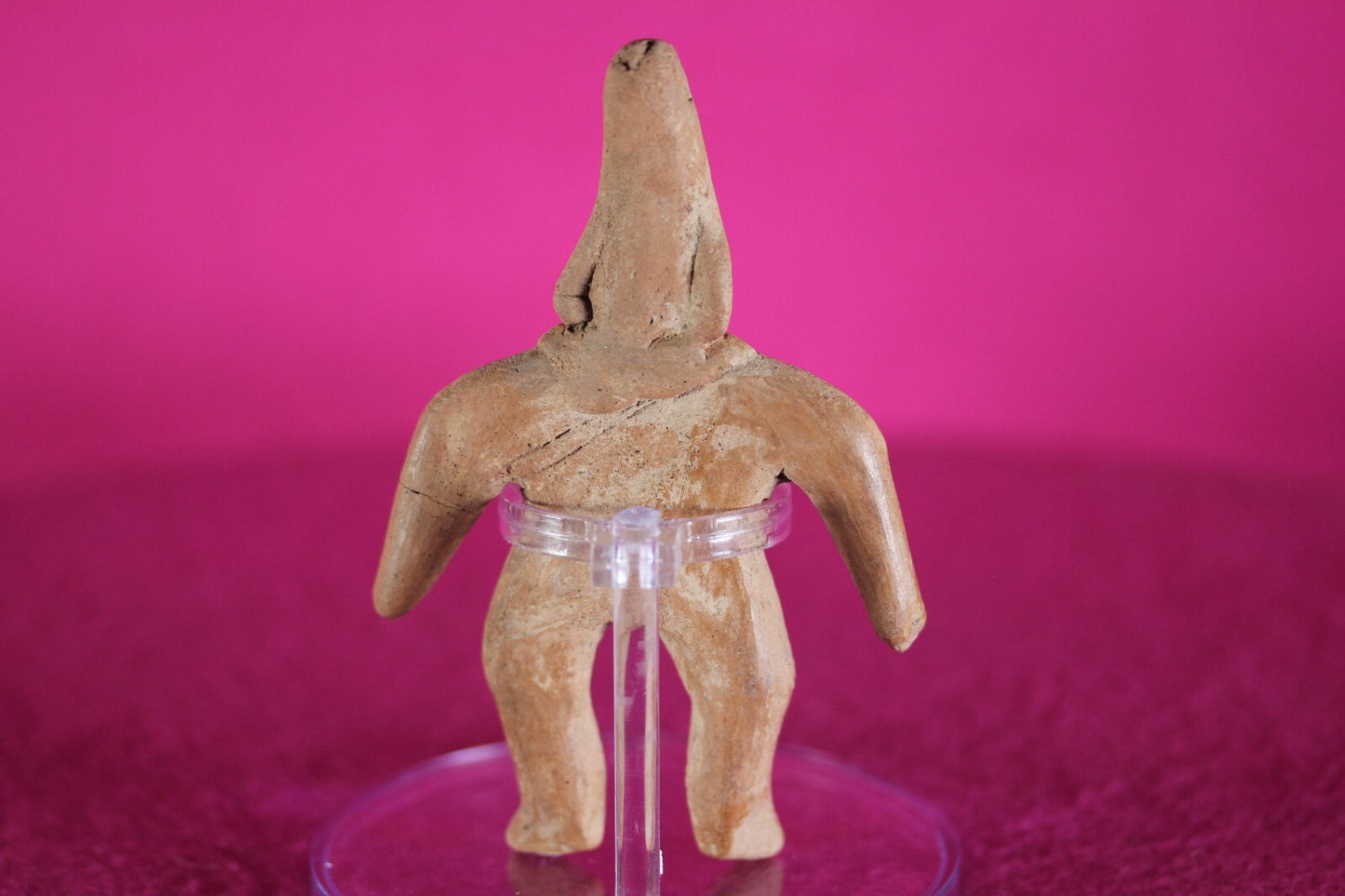 Authentic Pre Columbian Artifact Archaic Tomb Figure Colima Mexico COA T97