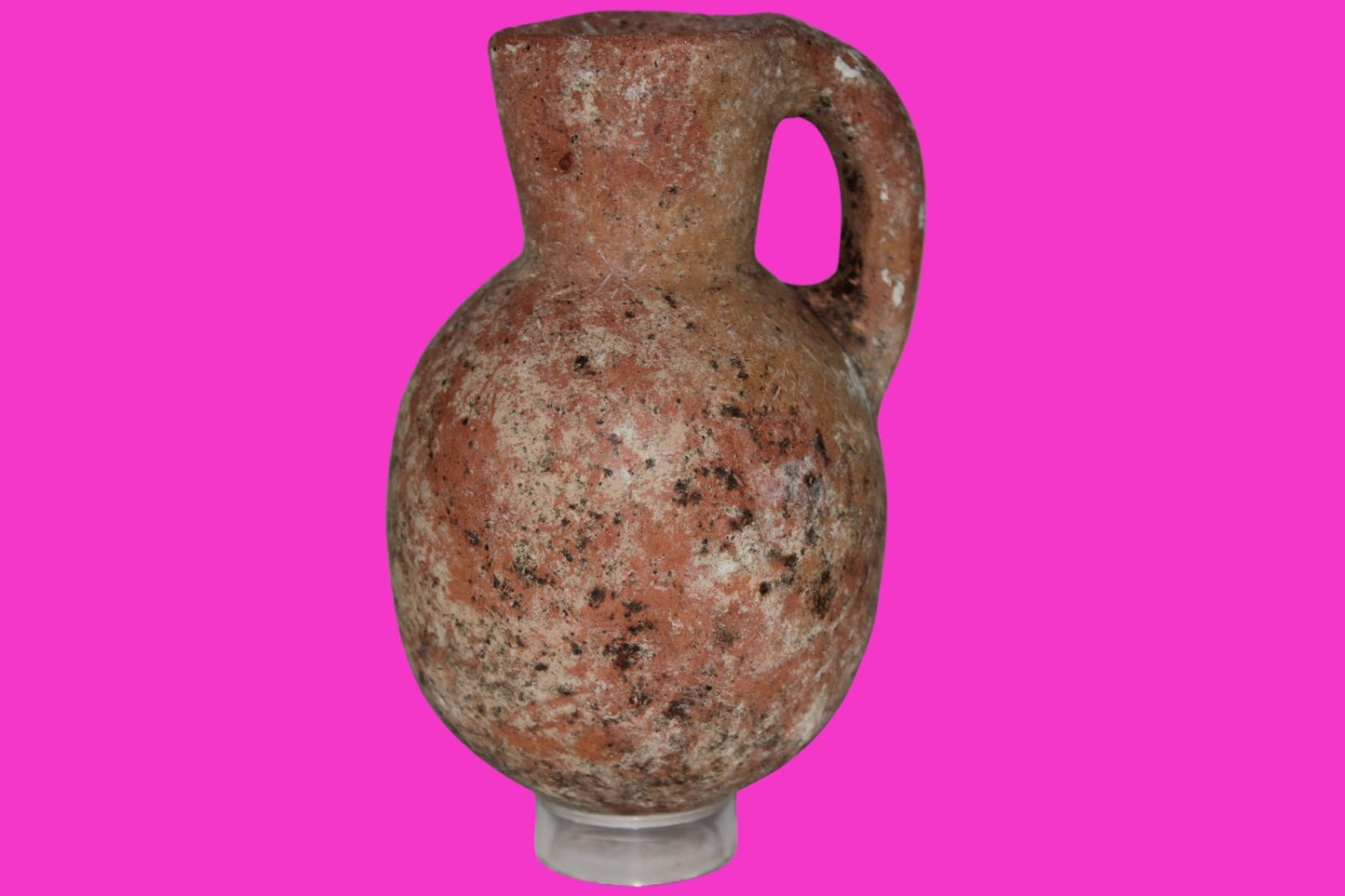 Ancient Holy Land Artifact Jug From Time of Jesus Christ 100 BC - 100 AD COA 16
