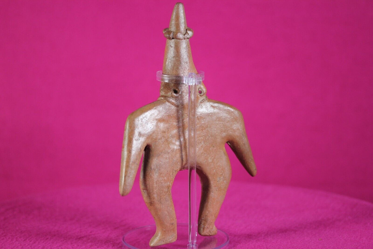 Authentic Pre Columbian Artifact Tomb Figure Colima Ex Arte Primitivo COA T45
