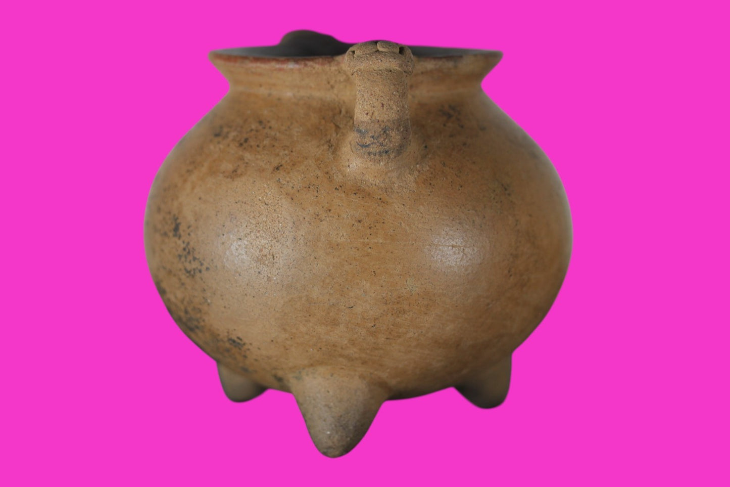 Pre Columbian Authentic Artifact Tripod Bowl Nicoya Costa Rica 700 AD COA J07