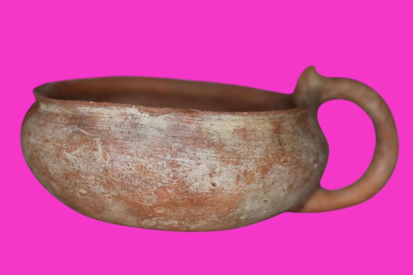 Holy Land Artifact Authentic 4000 Year Old Cup Time of Abraham 2000 BC COA J112