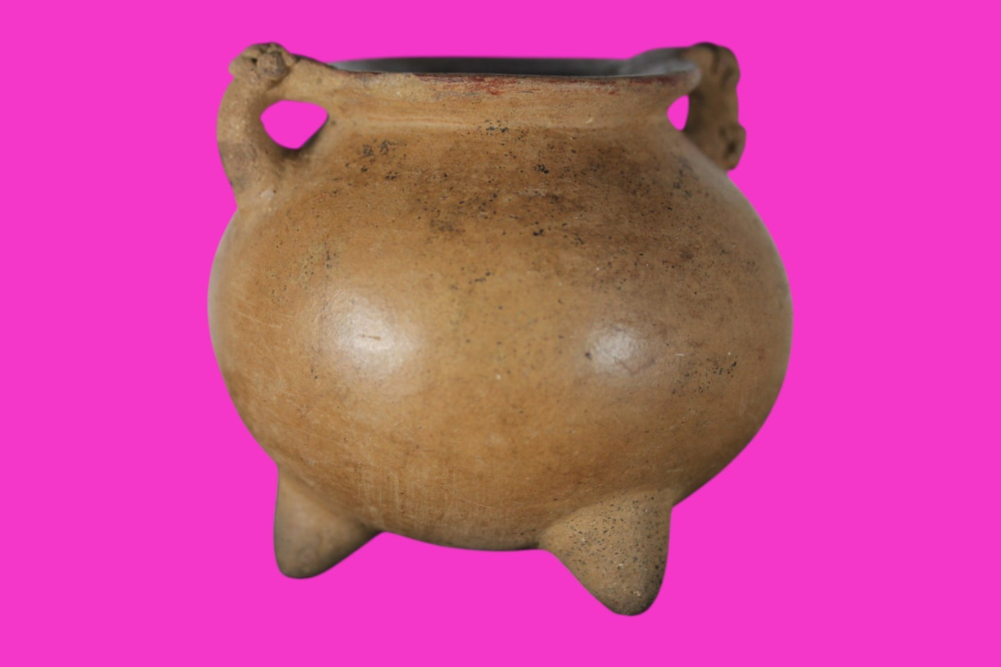 Pre Columbian Authentic Artifact Tripod Bowl Nicoya Costa Rica 700 AD COA J07