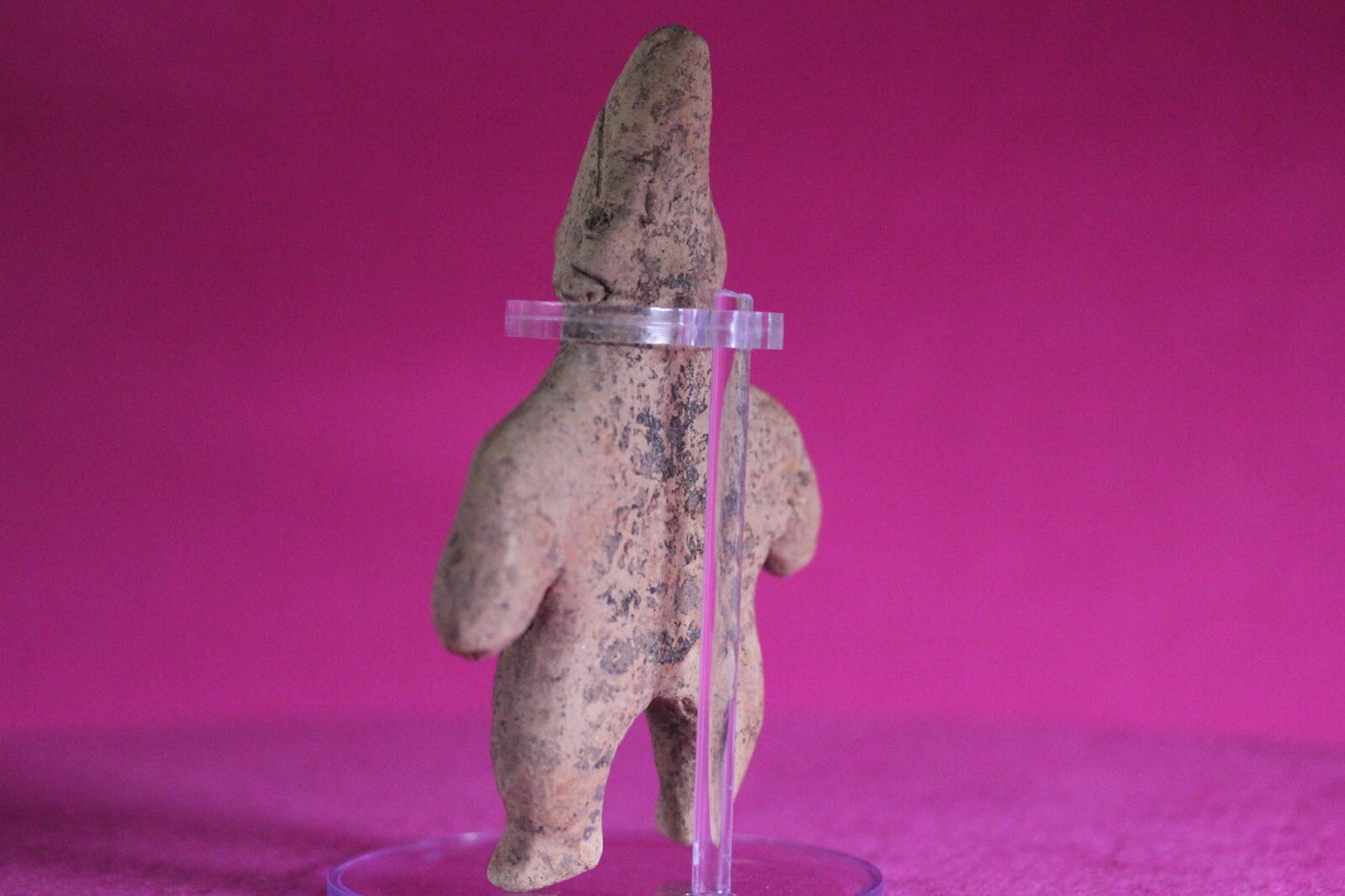 Authentic Pre Columbian Artifact Dwarf Tomb Figure Colima Mexico COA T87