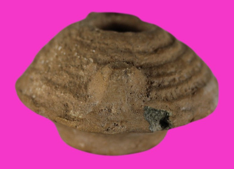 Holy Land Oil Lamp Ancient Artifact Jesus Christ Homeland - 400 AD COA L10