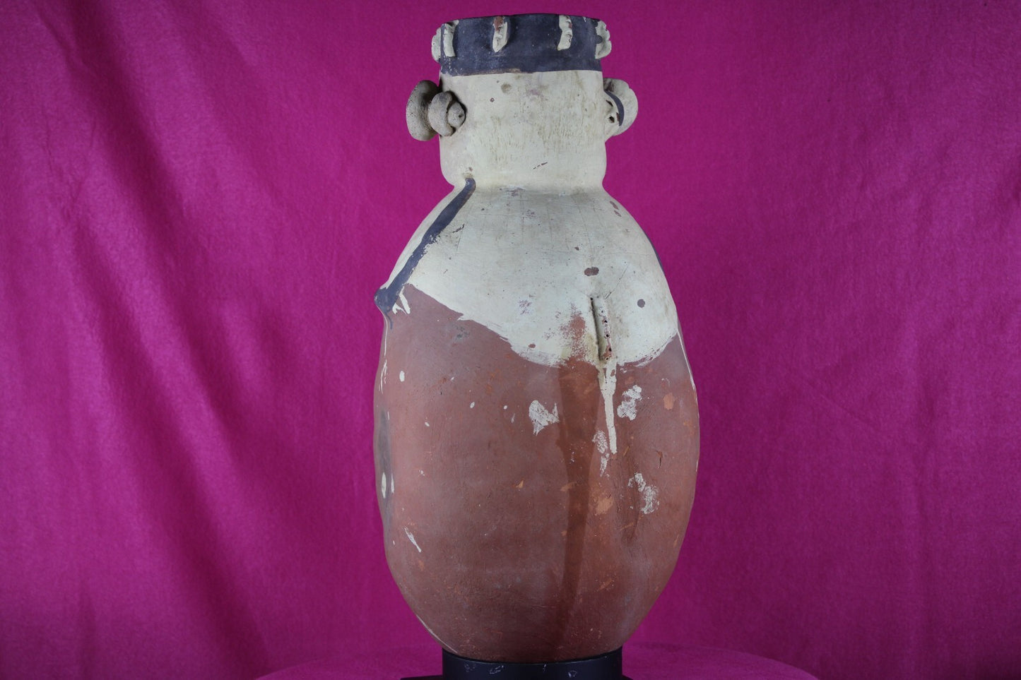 Authentic Pre Columbian Artifact 18 Inch Chancay Man Ex Arte Primitivo COA T106