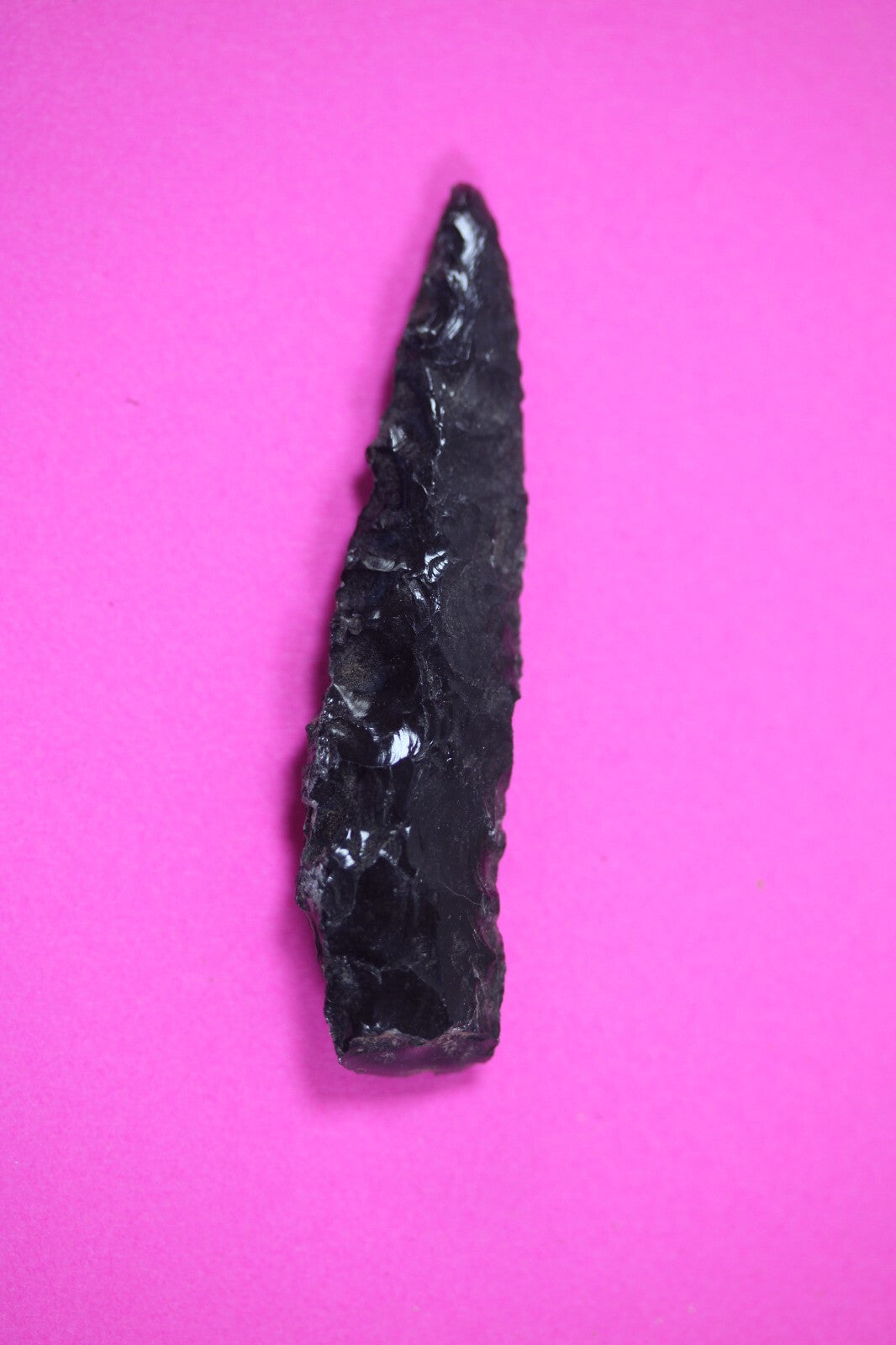 Pre Columbian Artifact Authentic Aztec Arrowhead Battle of Mexico City COA 37