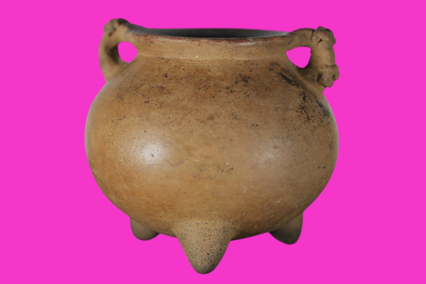 Pre Columbian Authentic Artifact Tripod Bowl Nicoya Costa Rica 700 AD COA J07