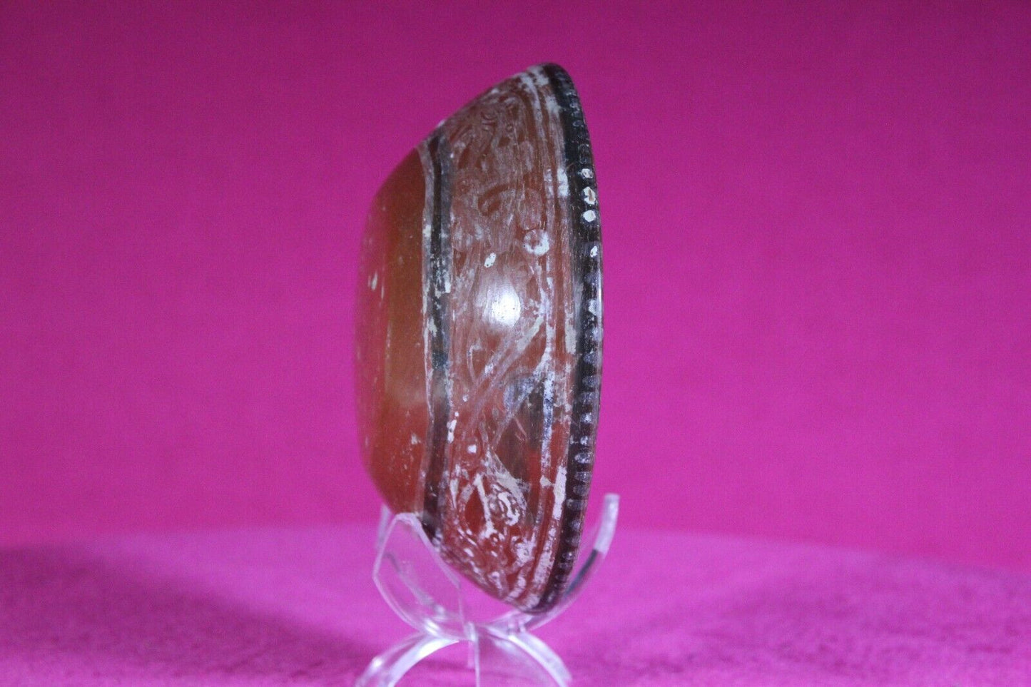 Authentic Pre Columbian Artifact Aztec Small Bowl 1000-1450 AD Mexico COA J94