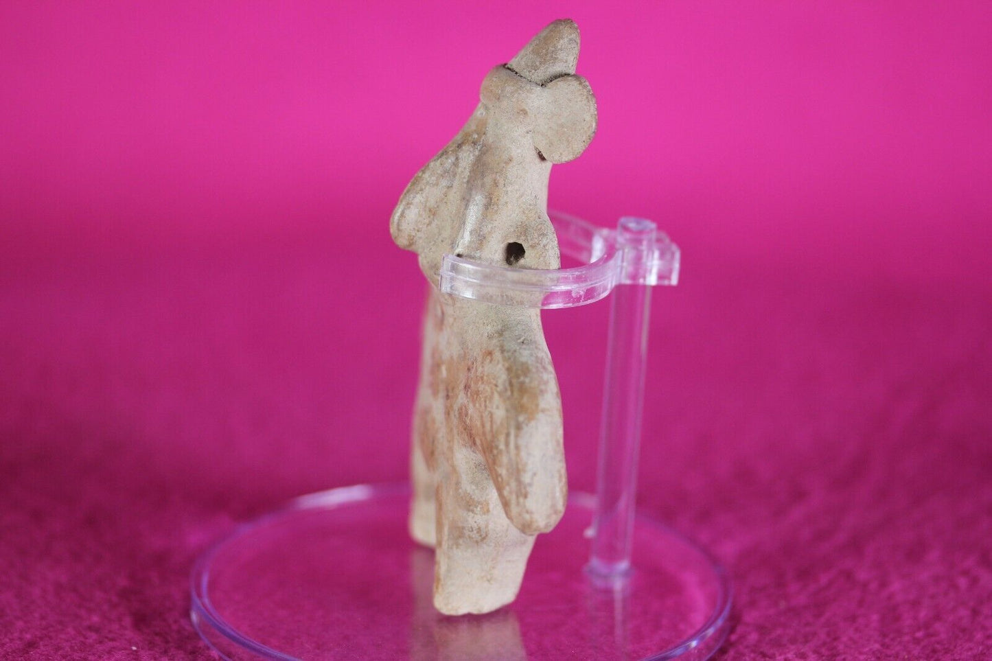 Authentic Pre Columbian Artifact Tomb Figure Colima Ex Arte Primitivo COA T94