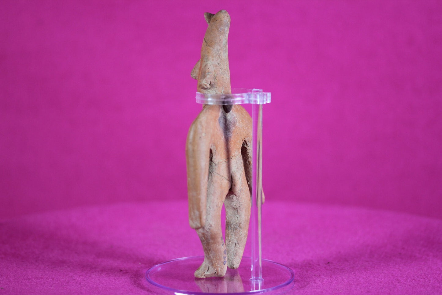 Authentic Pre Columbian Artifact Tomb Figure Colima Mexico 200 BC-500 AD COA T75