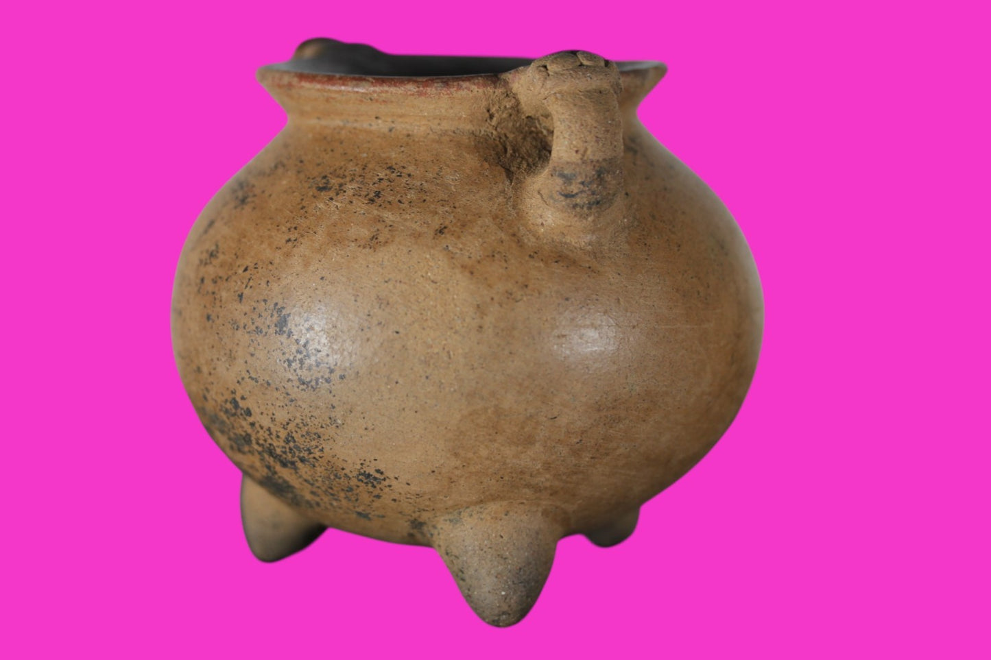 Pre Columbian Authentic Artifact Tripod Bowl Nicoya Costa Rica 700 AD COA J07