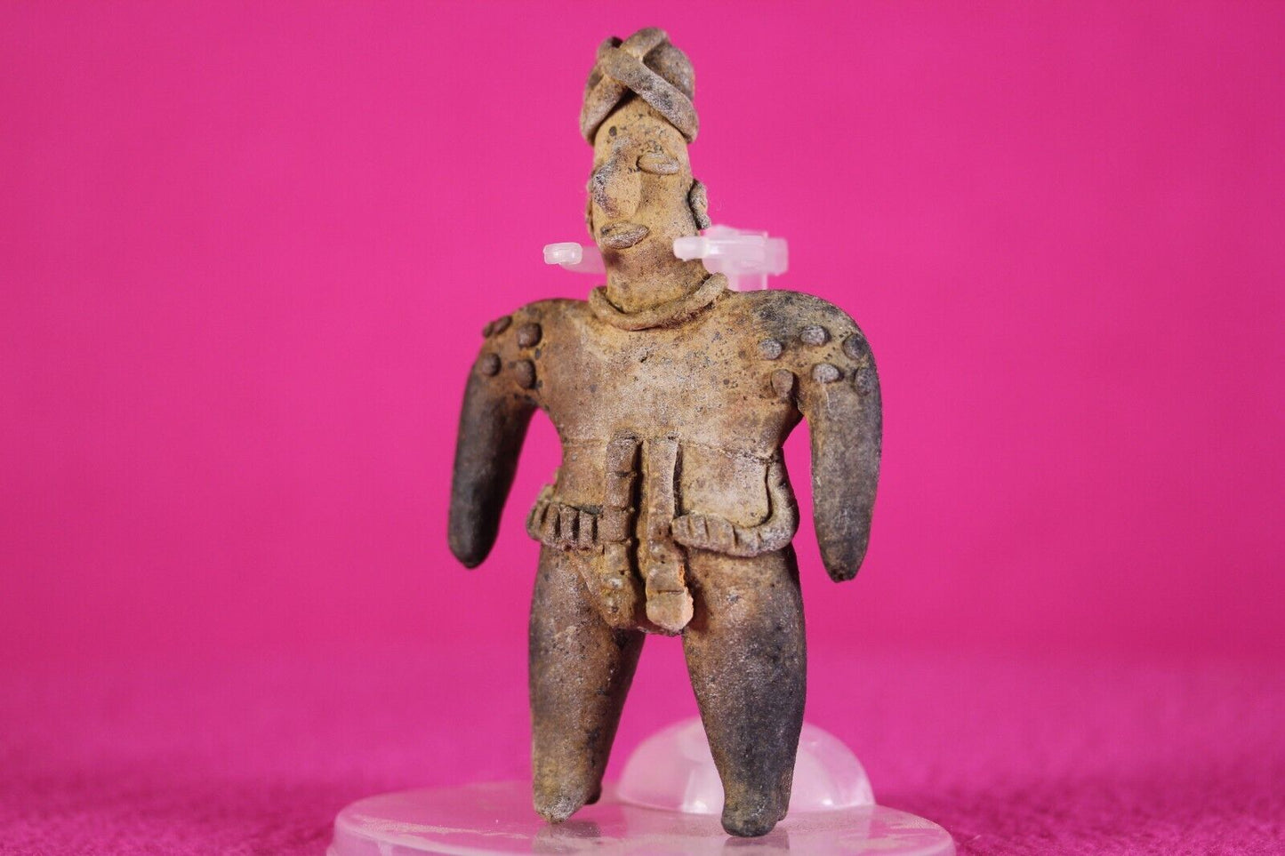 Pre Columbian Artifact Colima Figure Mexico 300BC-300AD ex Primitivo COA J51