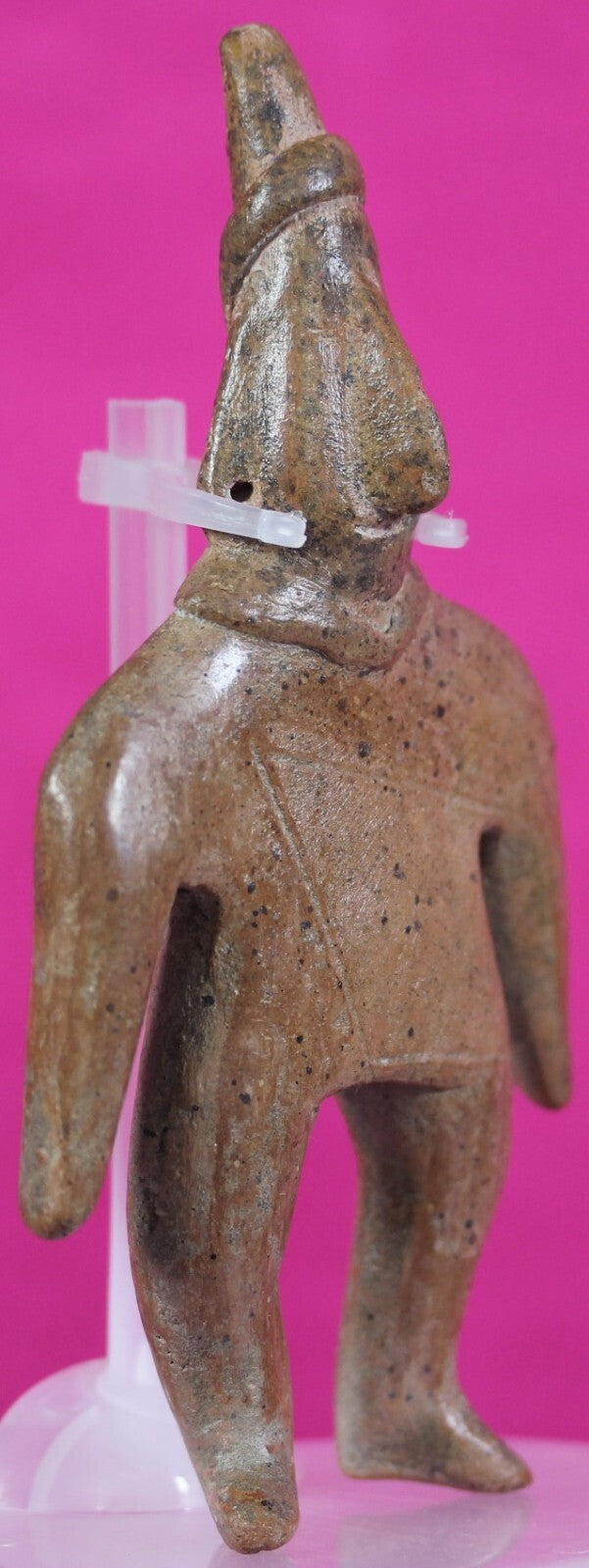 Authentic Pre Columbian Artifact Colima Shaman Tomb Figure 300BC-300AD COA J13