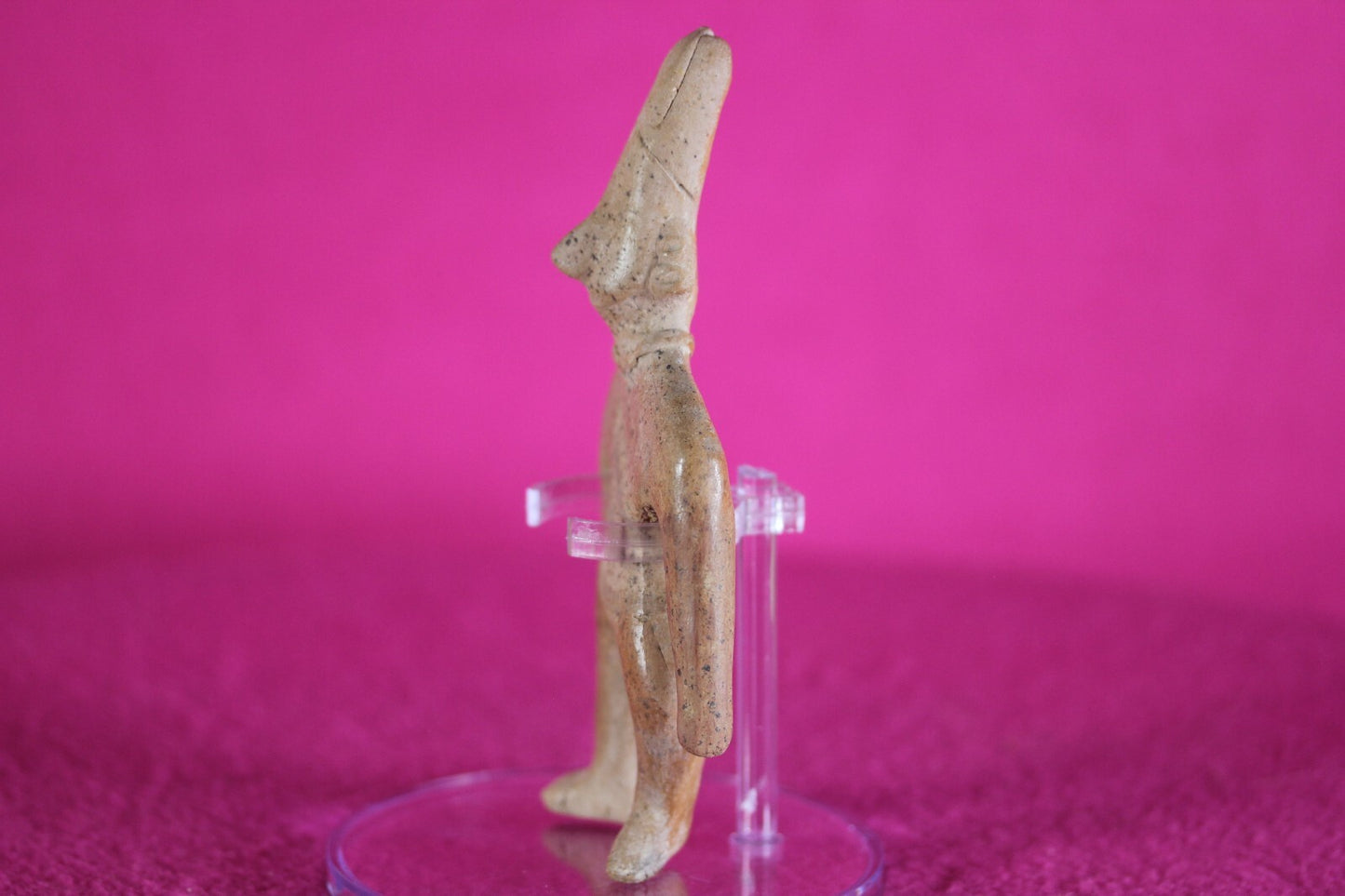 Authentic Pre Columbian Artifact Archaic Tomb Figure Colima Mexico COA T90