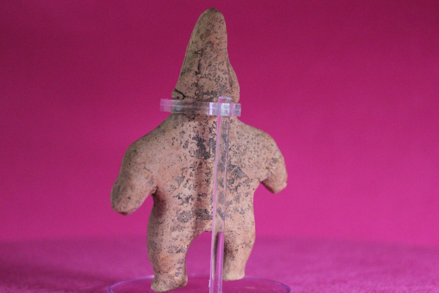 Authentic Pre Columbian Artifact Dwarf Tomb Figure Colima Mexico COA T87