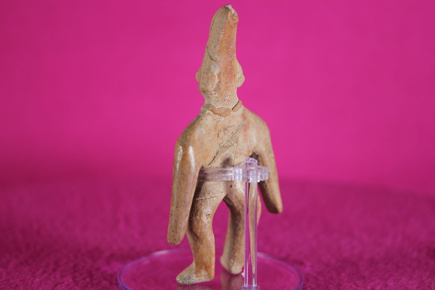 Authentic Pre Columbian Artifact Archaic Tomb Figure Colima Mexico COA T90