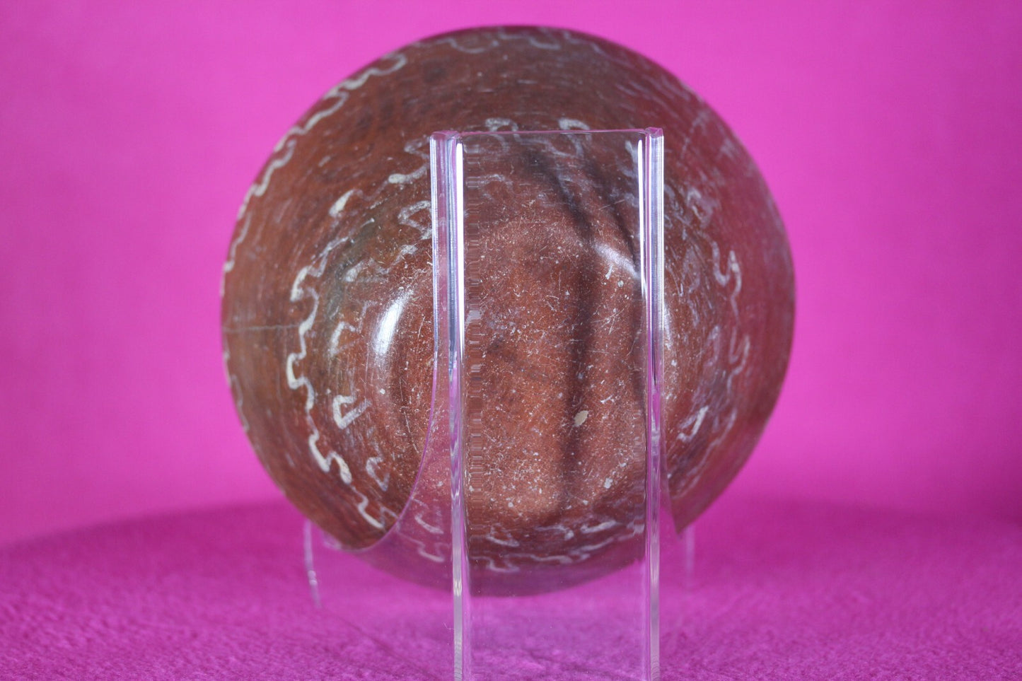 Authentic Pre Columbian Artifact Decorated Bowl Michoacan Arte Primitivo COA T49