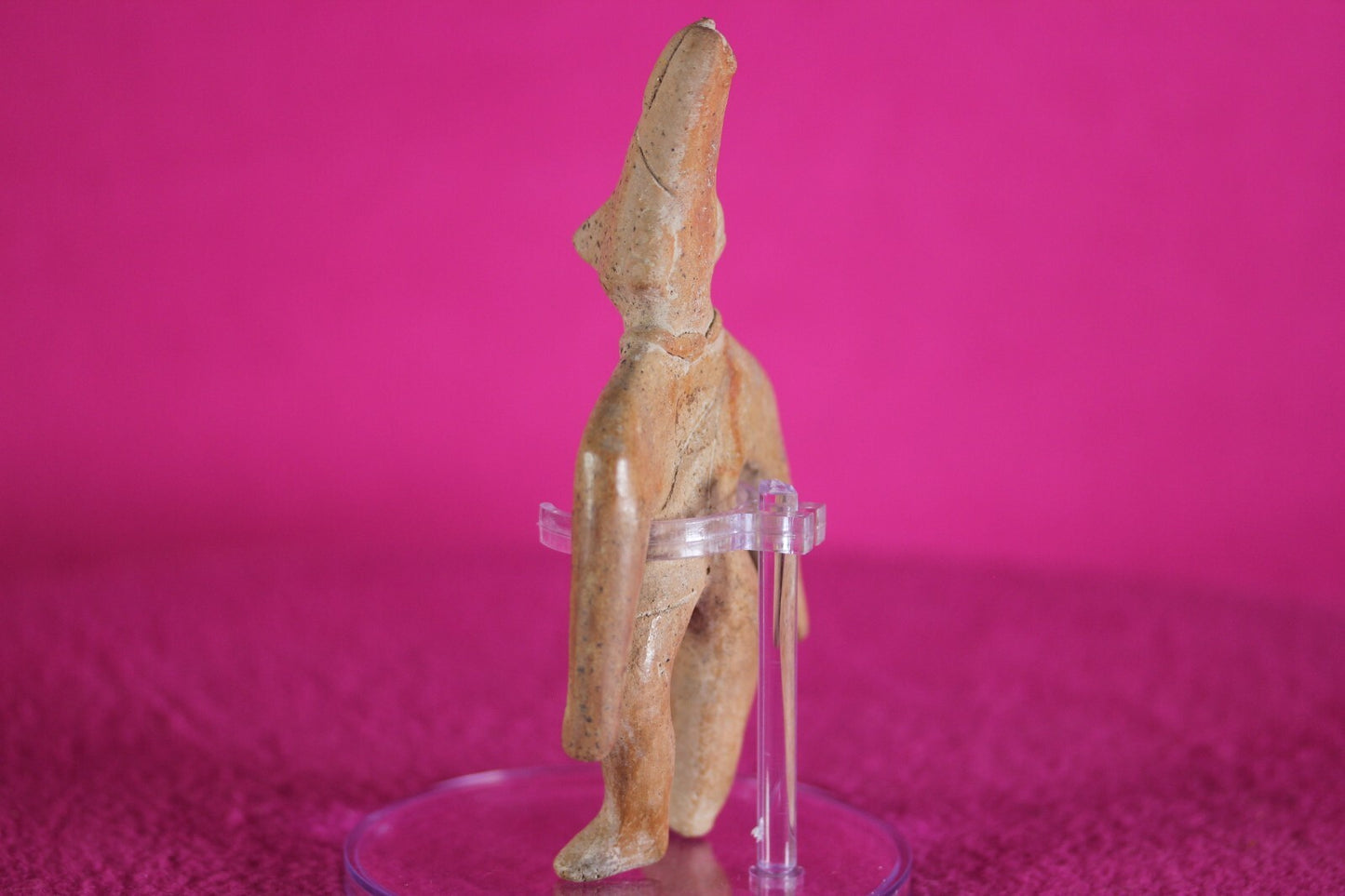 Authentic Pre Columbian Artifact Archaic Tomb Figure Colima Mexico COA T90