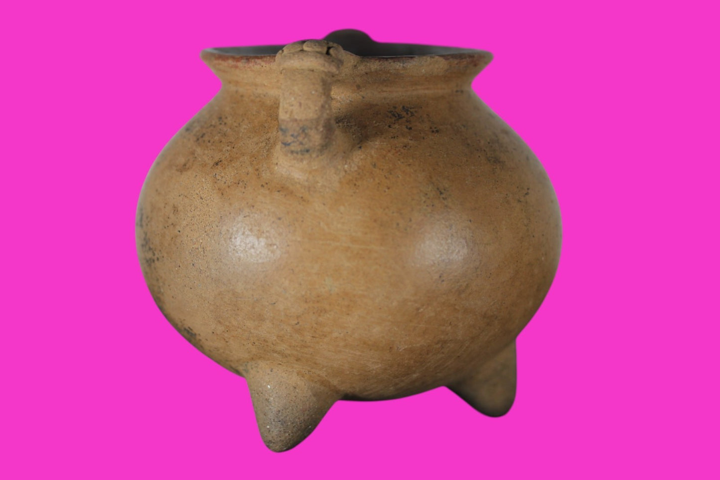 Pre Columbian Authentic Artifact Tripod Bowl Nicoya Costa Rica 700 AD COA J07