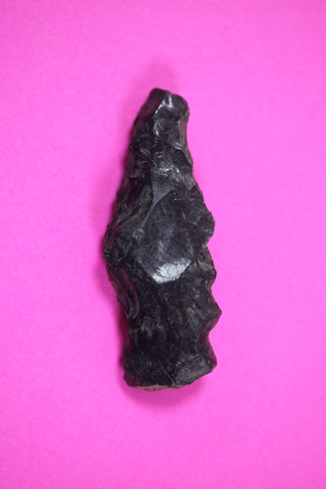 Pre Columbian Artifact Authentic Aztec Arrowhead Battle of Mexico City COA 70
