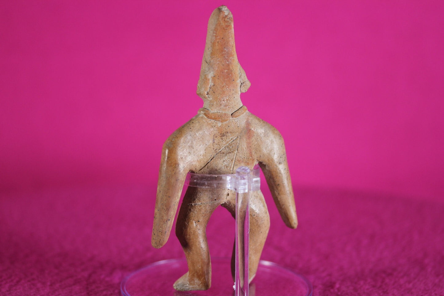 Authentic Pre Columbian Artifact Archaic Tomb Figure Colima Mexico COA T90