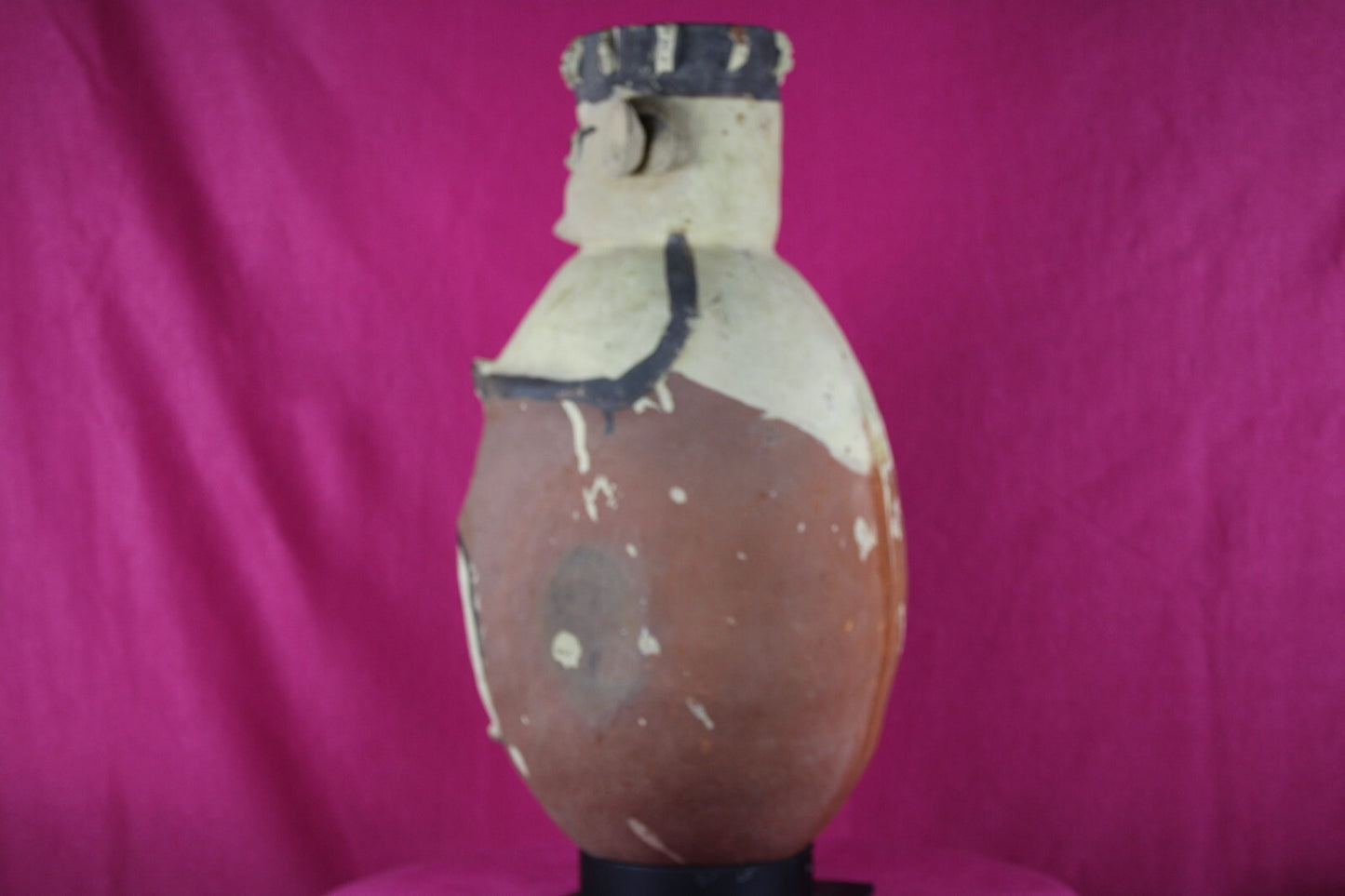 Authentic Pre Columbian Artifact 18 Inch Chancay Man Ex Arte Primitivo COA T106