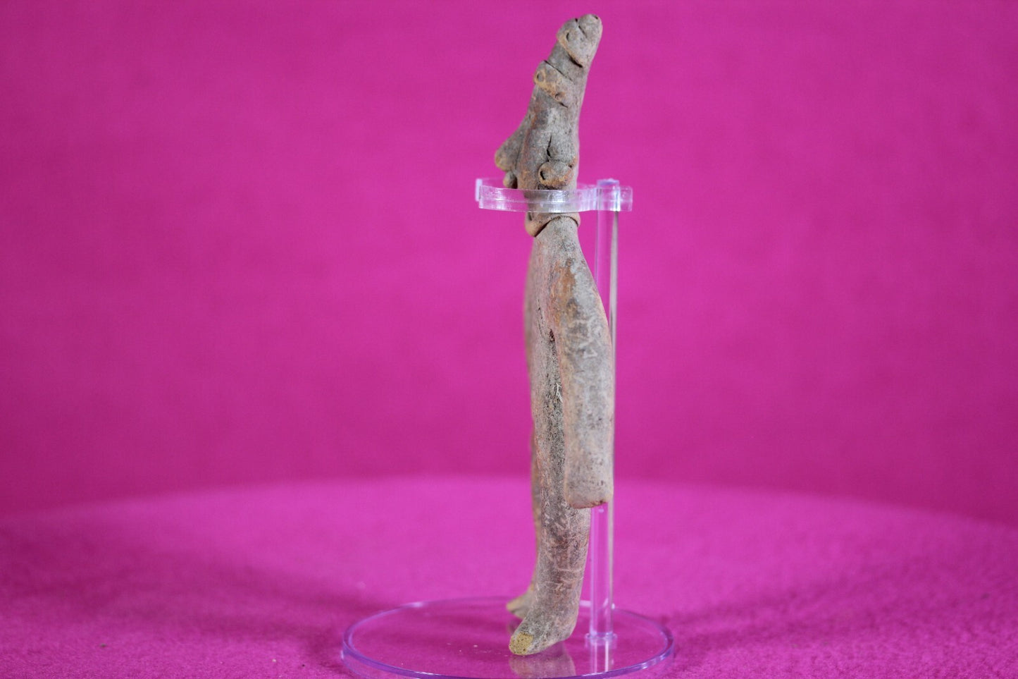 Authentic Pre Columbian Artifact Archaic Tomb Figure Colima Mexico COA T76