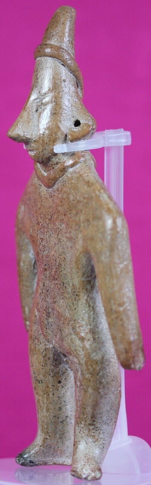 Authentic Pre Columbian Artifact Tomb Figure Colima Mexico 300BC-300AD COA J
