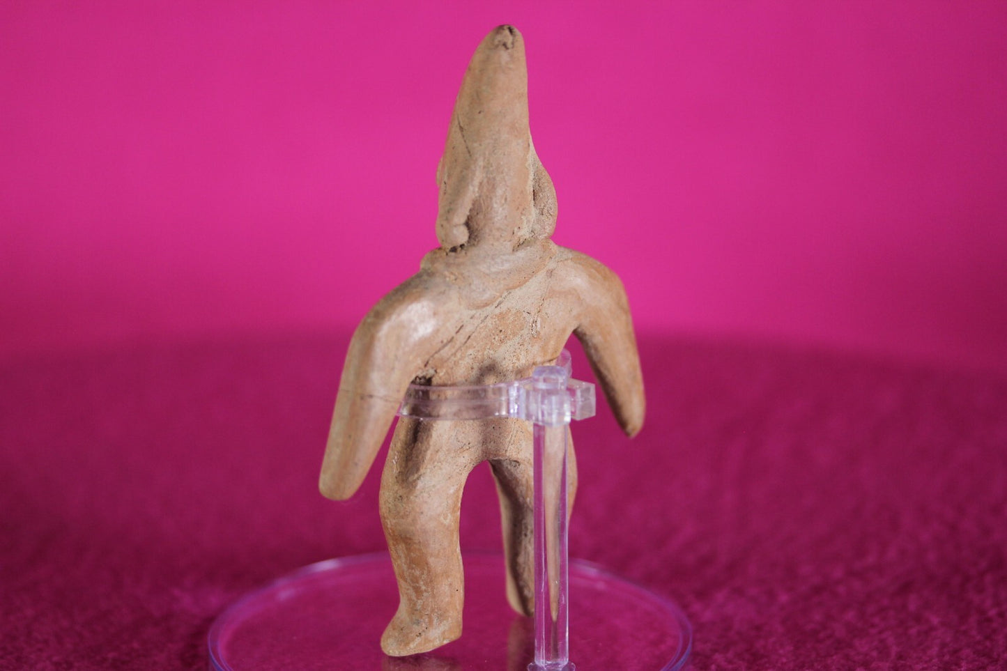Authentic Pre Columbian Artifact Archaic Tomb Figure Colima Mexico COA T97