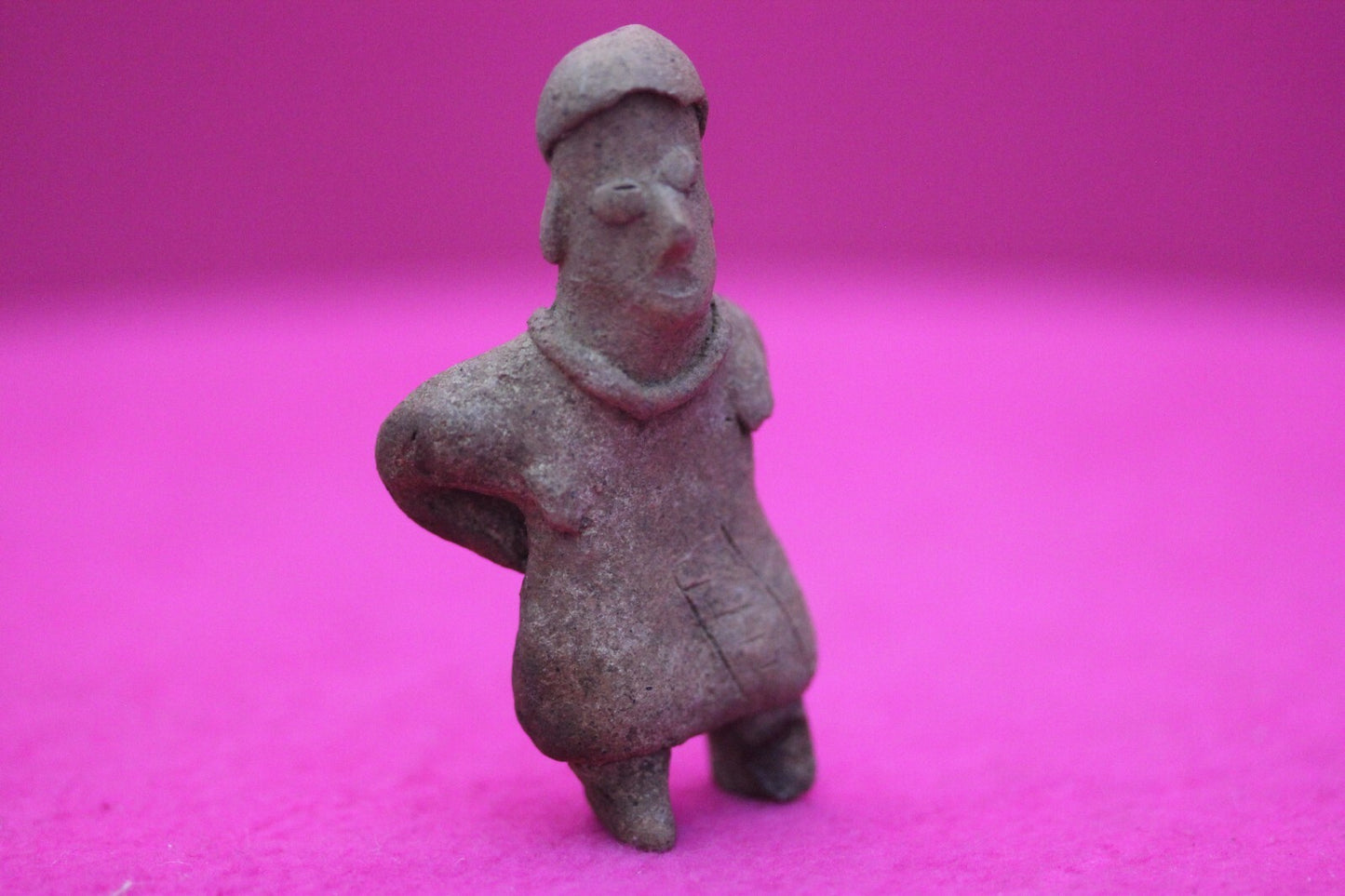 Pre Columbian Artifact Authentic Rare Grandma Tomb Figure Colima Mexico COA 157