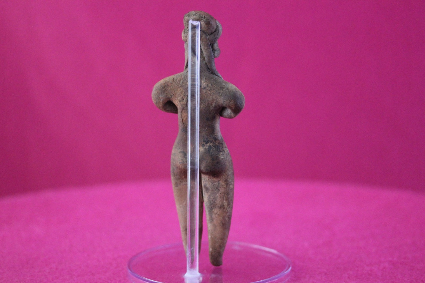 Pre Columbian Artifact Authentic Pretty Lady Tomb Figure Colima Mexico COA 204