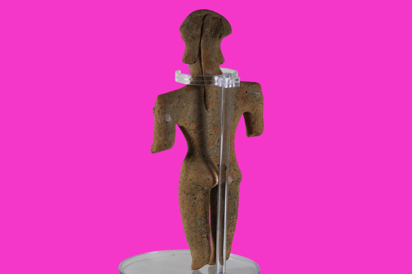 Pre Columbian Artifact 6 in Female Shaft Tomb Figure Colima Mexico 100BC COA 279