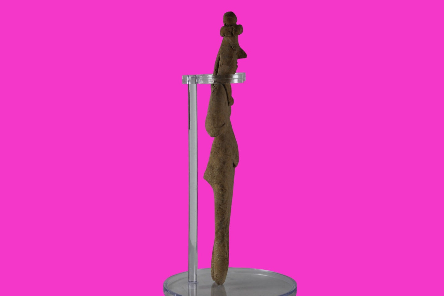 Pre Columbian Artifact 7 in Female Shaft Tomb Figure Colima Mexico 100BC COA 278