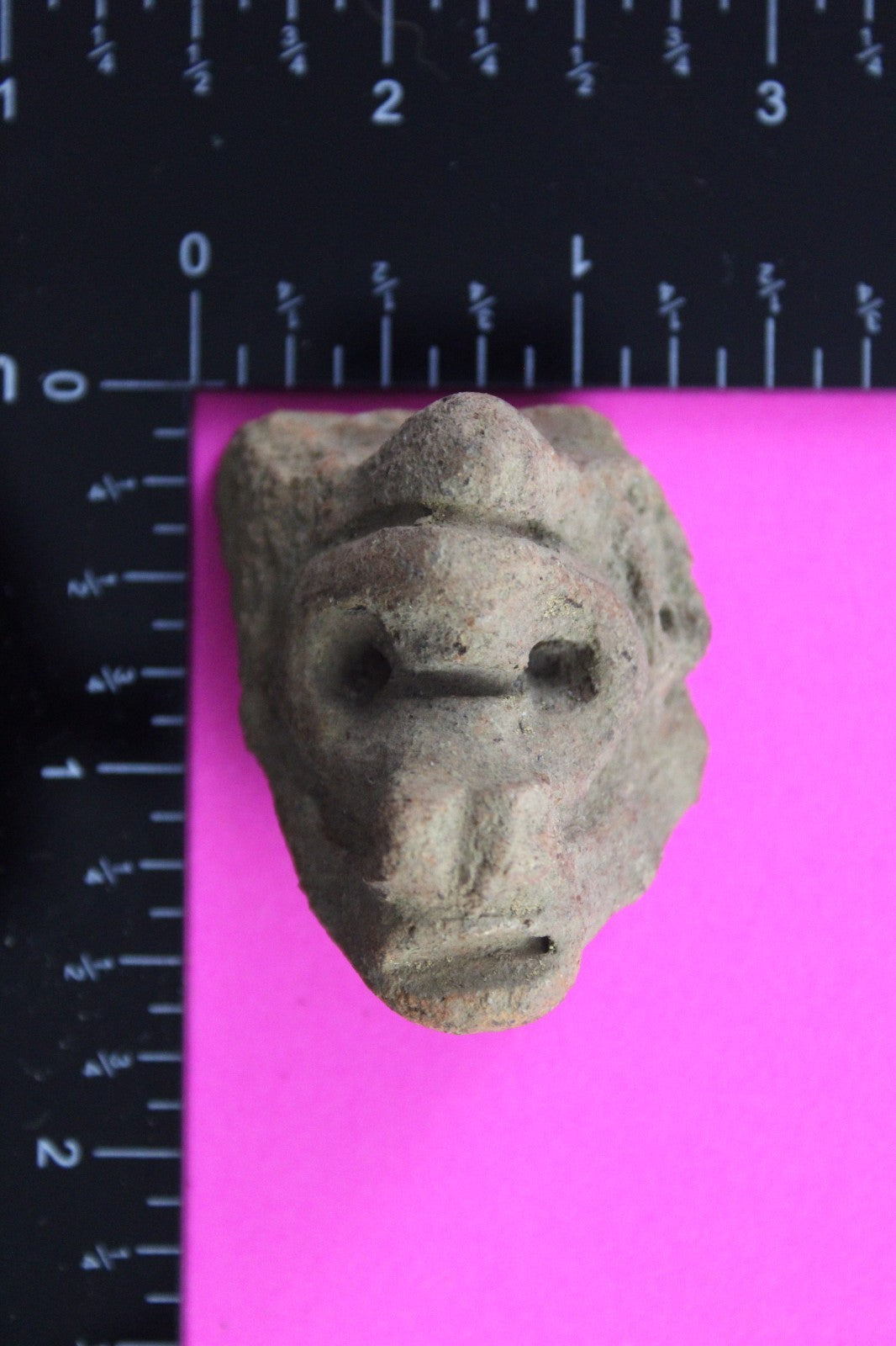 Puerto Rico Taino Pre Columbian Pottery Artifact FREE Display Case 1000AD COA 58